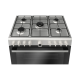 Bosch Gas Cooker / 5 Burners / 60*90 cm / Heavy Grid / Fan / Full Safety / Stainless Steel - (HGV1F0U59M)