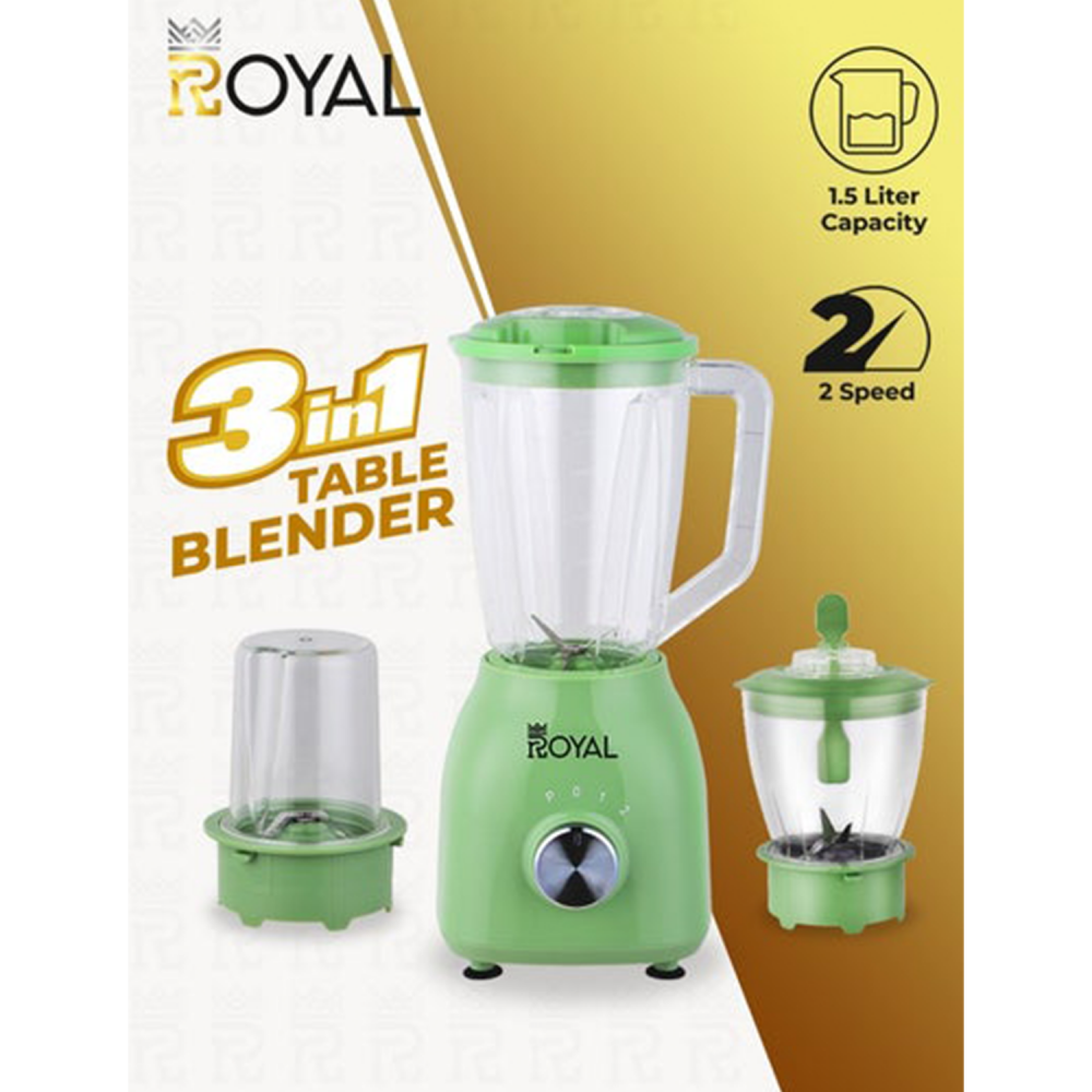 Royal Blender / 50/60 Hz / Green / 220-240 V / 400 W - (RABG157)