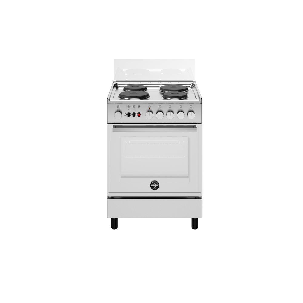 La Germania  Electric Cooker/4 Hot Plates/60X60/Steel - (TU60440DX0000 )