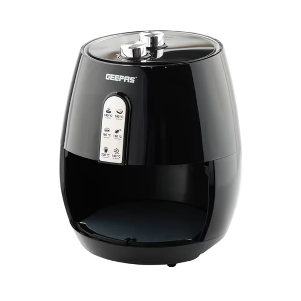 Geepas Air Fryer  / 4.5Ltr / Non-Stick Coating Basket /Overheat Protection/ 1500W - (GAF37517)