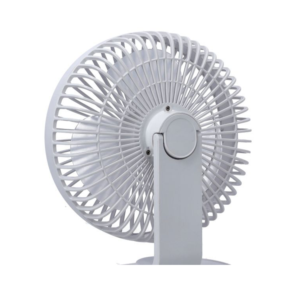 Geepas Rechargeable Fan with Night Light / 8" / 3 Plastic blades / 3 Speed  - (GF21157)