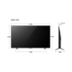 TCL 55" 4k TV / Works with Alexa / Smart / 2USB / 3HDMI - (55P69B)