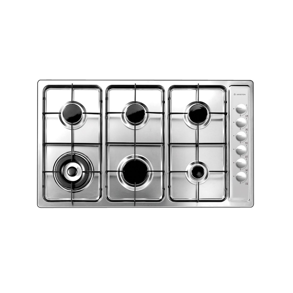 Ariston Builtin Gas Hob / 90cm / 6 Burner - (AM96T0GMIXSA)