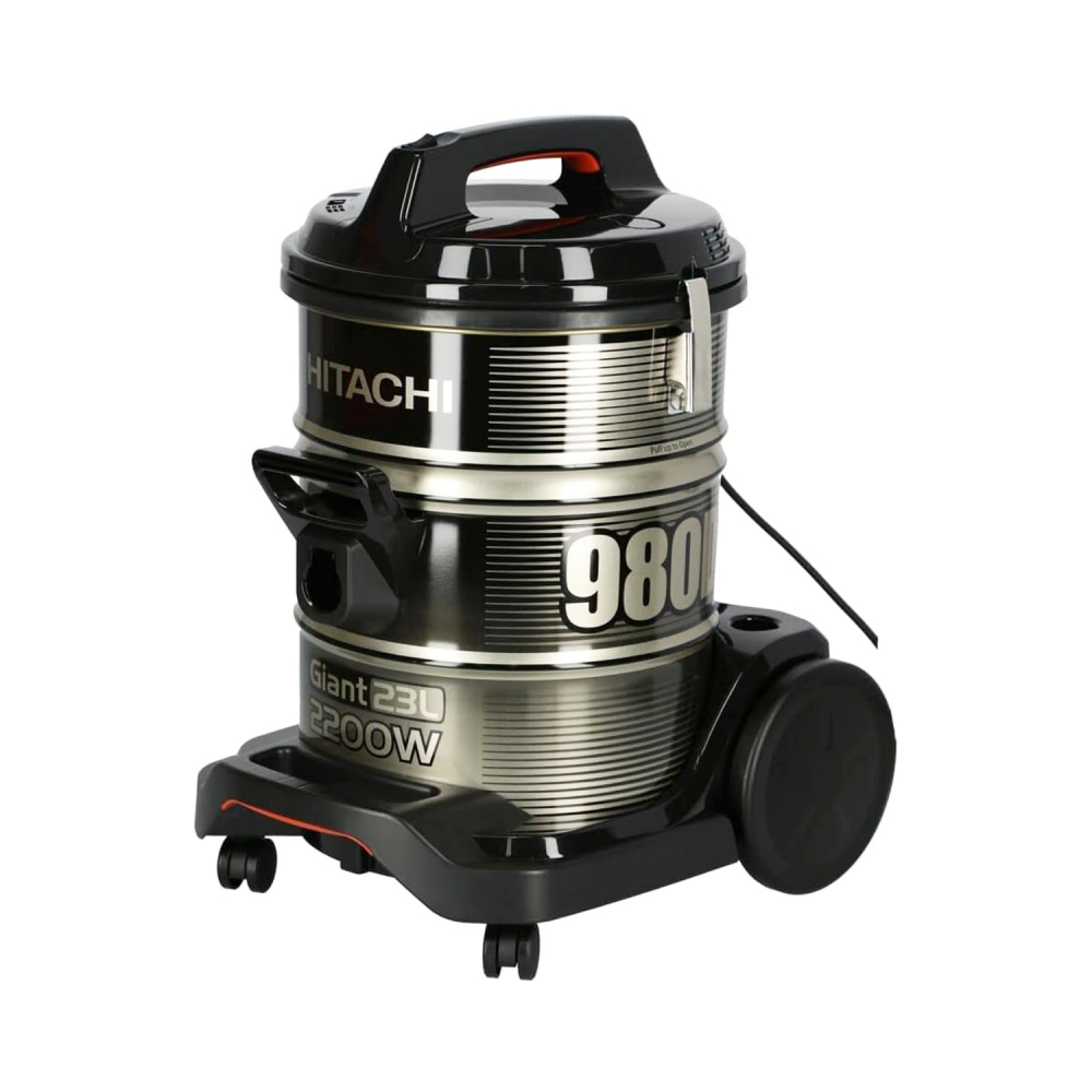 Hitachi Vacuum Cleaner/Drum/23Ltr/2200W - (CV-980DGB)