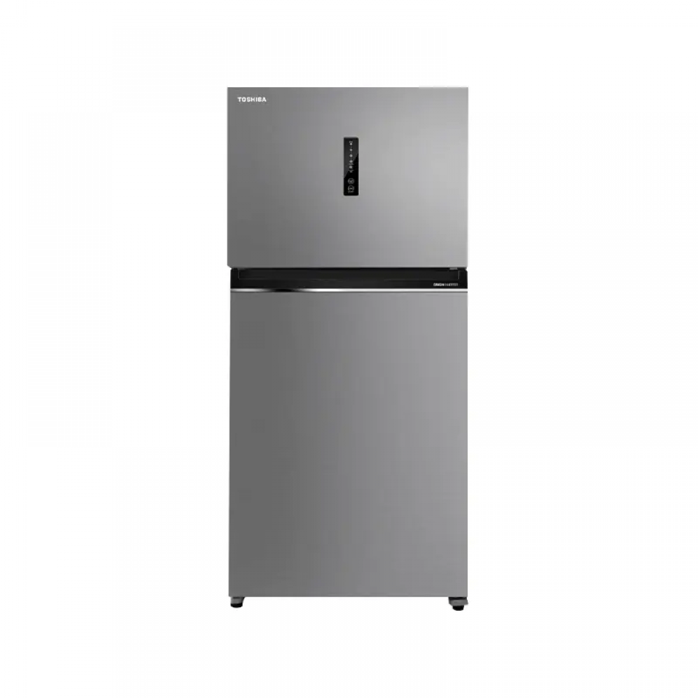 Toshiba Refrigerator / 2 Door / Inverter / 19.60 cu/ft. - 554Ltr / Silver  - GR-RT730WE-PMU(49)