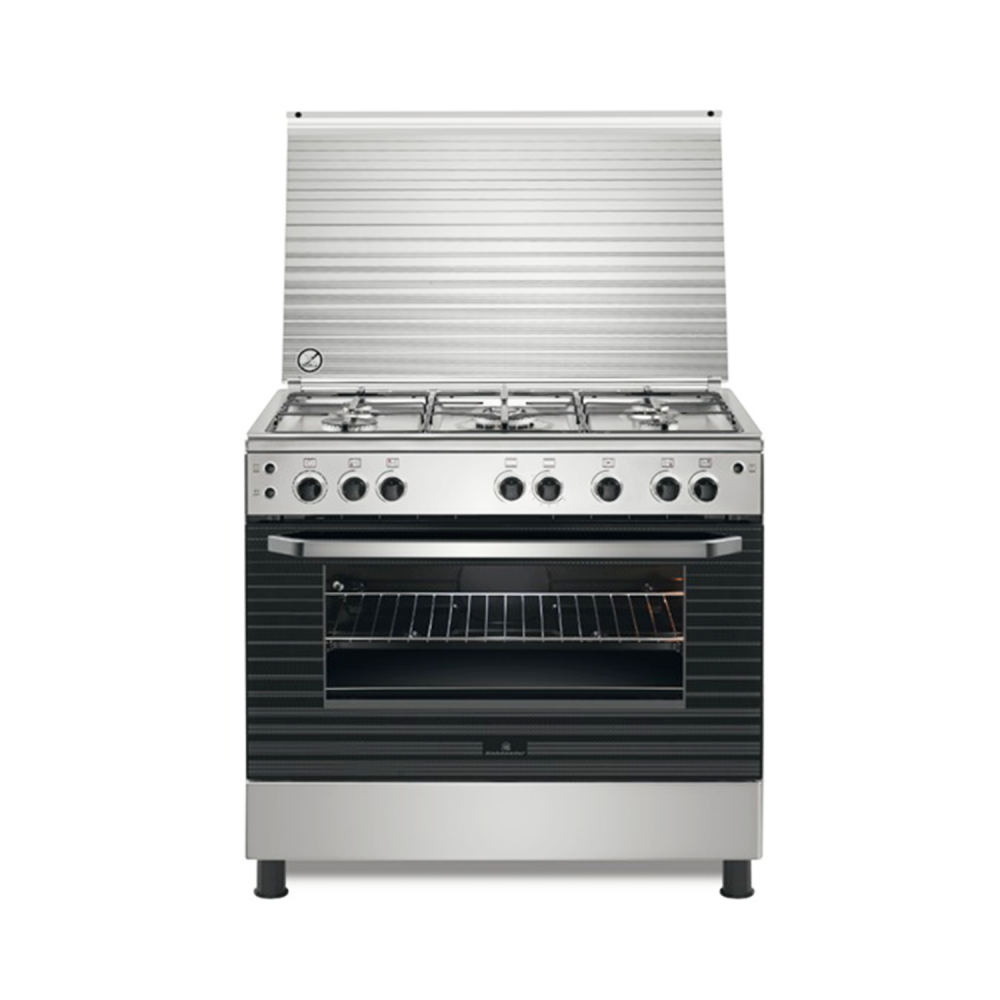 Kelvinator Gas Cooker/5Burner/90X60/Full Safety/Steel - (KGW9JATSOL)