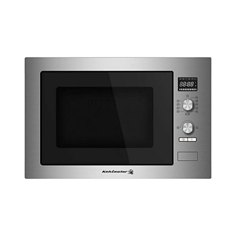 Kelvinator Built In Microwave / Grill / 34Ltr / 900W / Steel - (KMB34O)