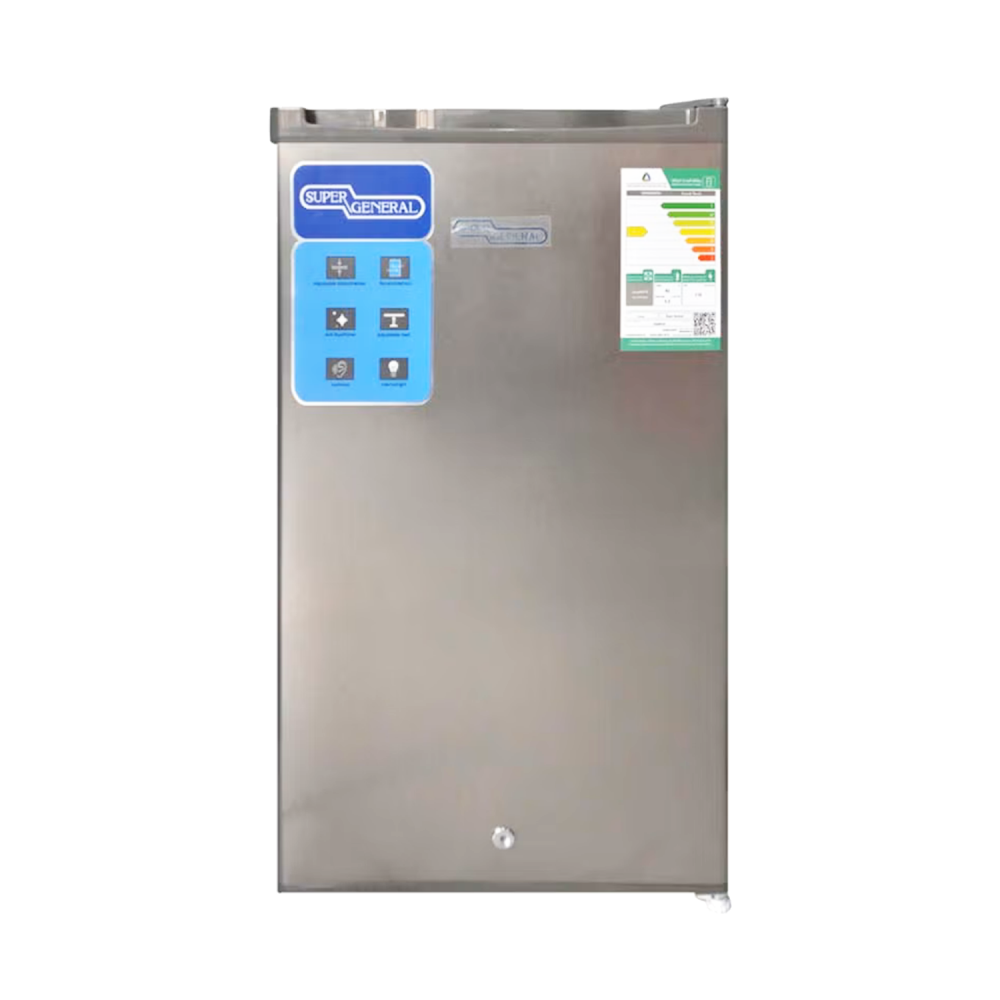 Super General Refrigerator / 3.28 cu/ft (92ltr) / 1 Door / Silver - (KSGR132)