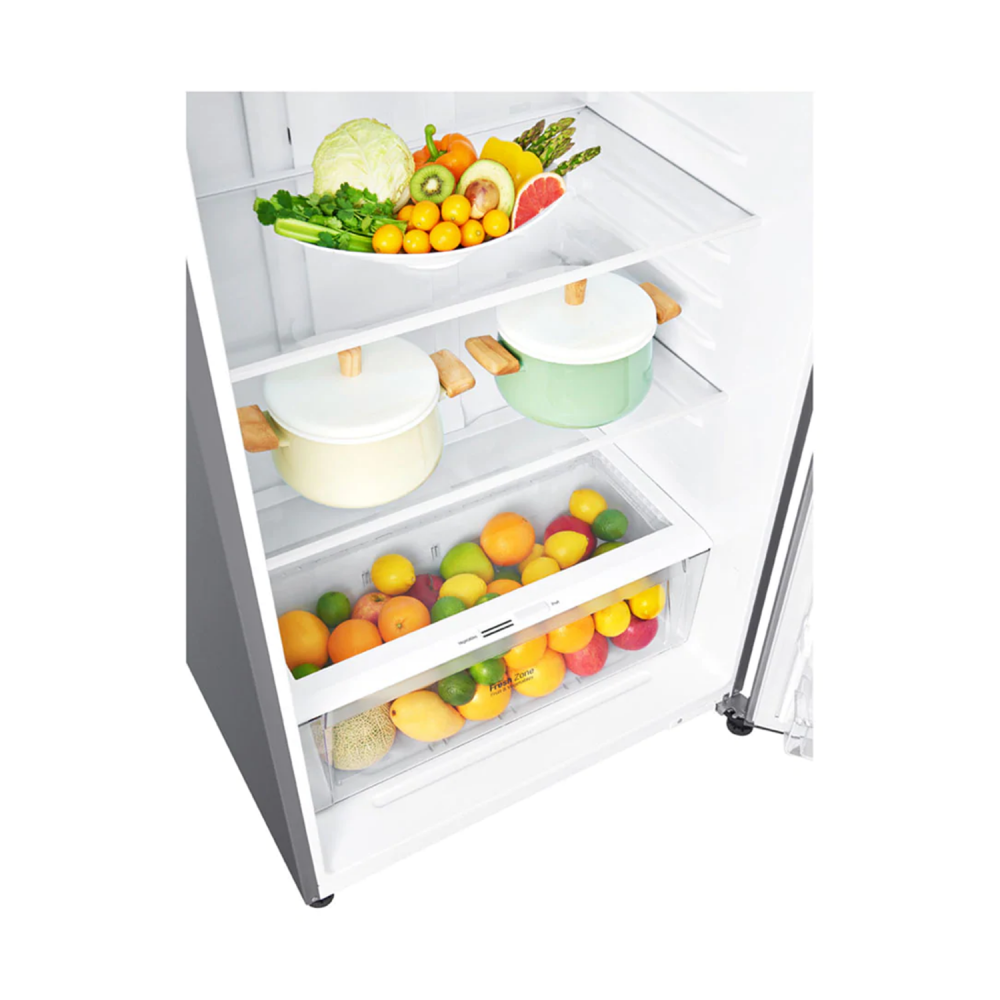 LG Refrigerator / Inverter / 16.90 cu/ft / 2Door / Silver - (LT18CBBSIN)