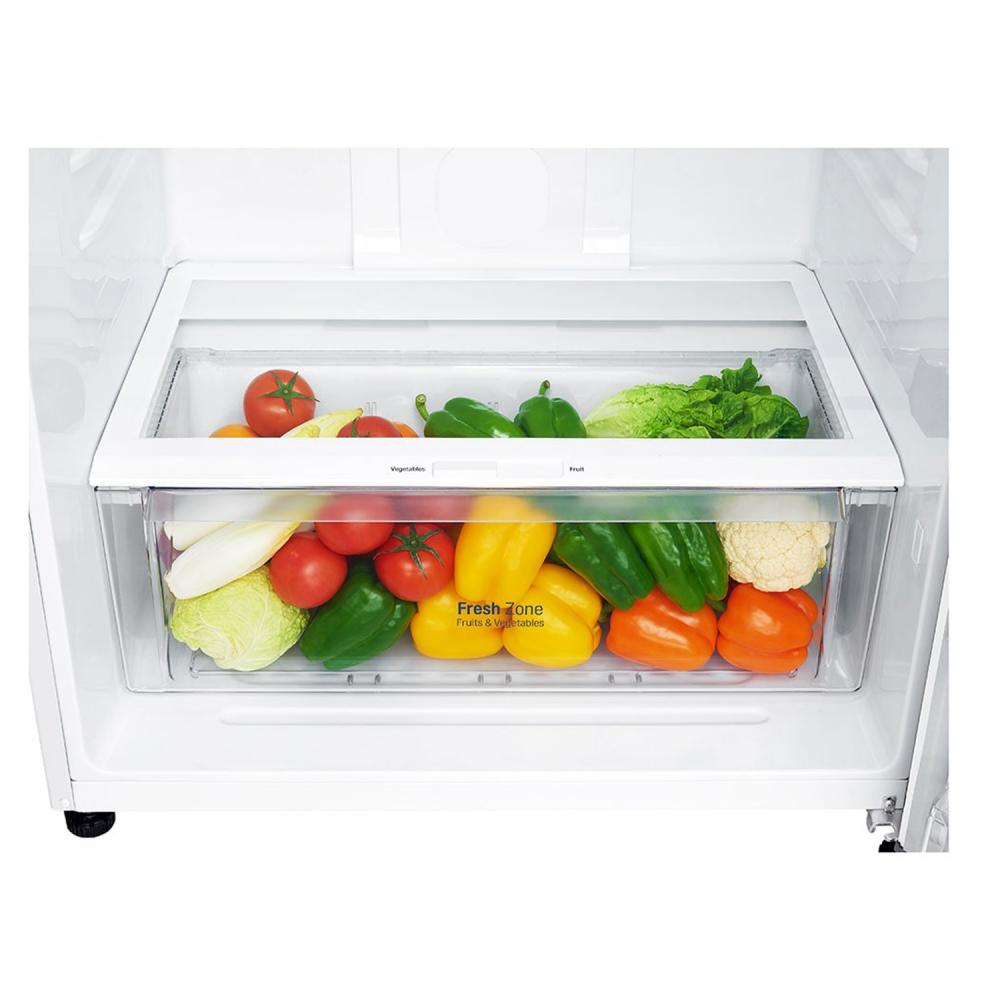 LG Refrigerator Inverter / 18cu/ft / 2Door / White - (LT19CBBWIN)