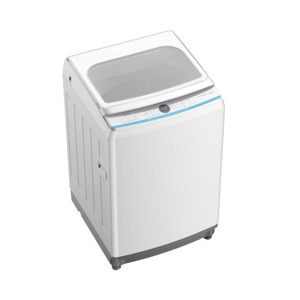 Midea Auto Washing Machine / Top Load / 12Kg / 8 Program / White - (MA200W120WSA)