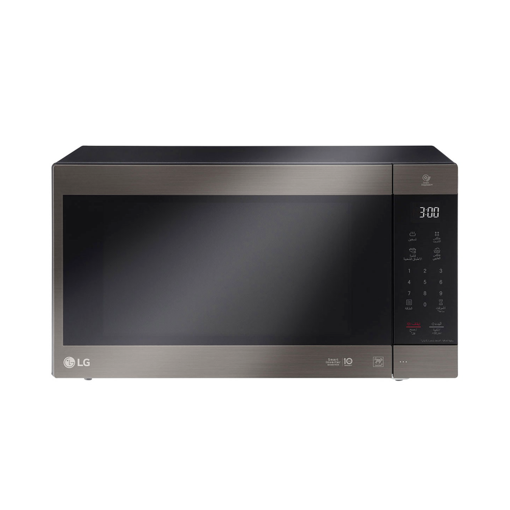 LG Microwave Oven/Solo/Inverter/56Ltr/1200W/Black-Steel - (MS5696HIT)