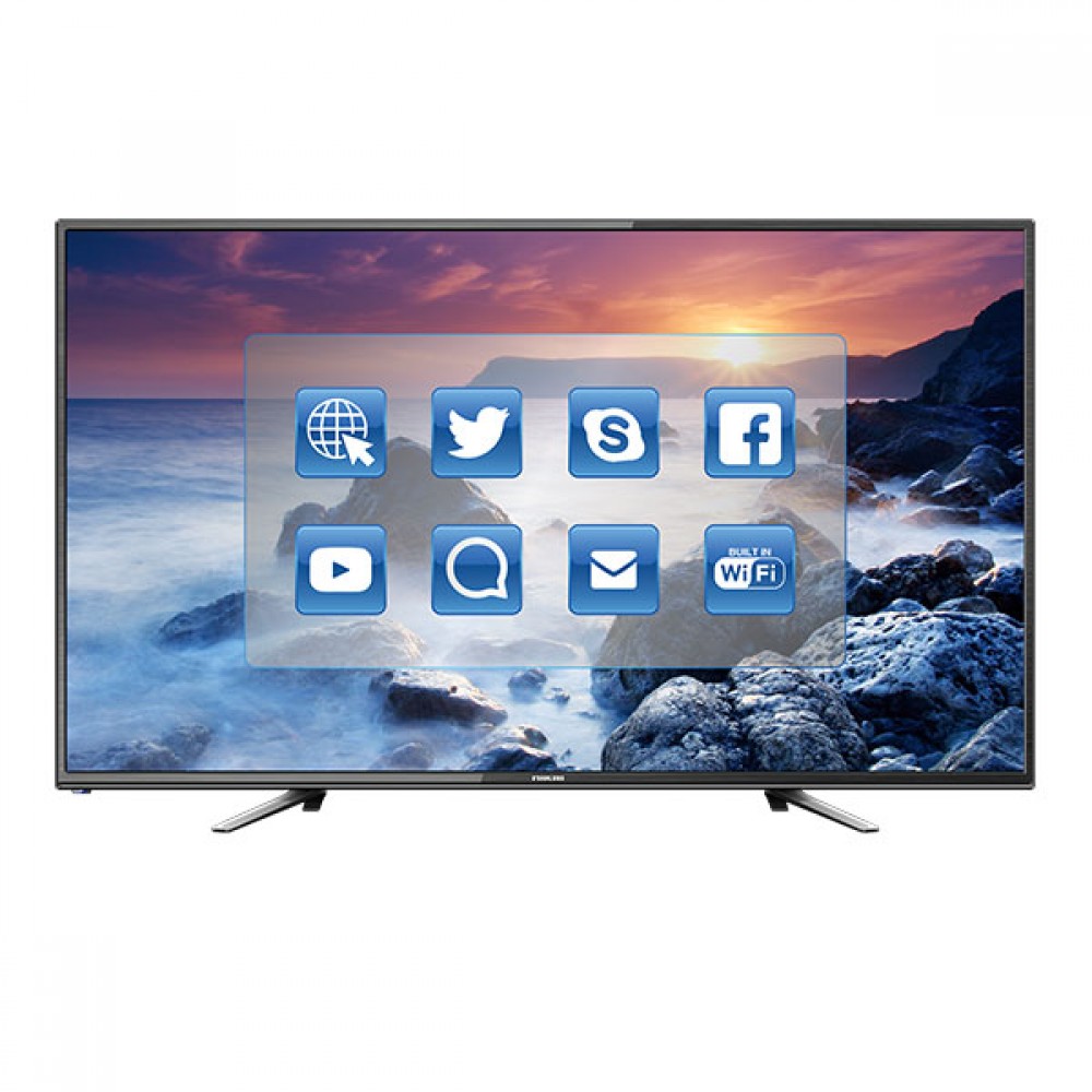 Nikai 43" FHD TV/Smart/1USB/1HDMI - (NTV4300SLED)