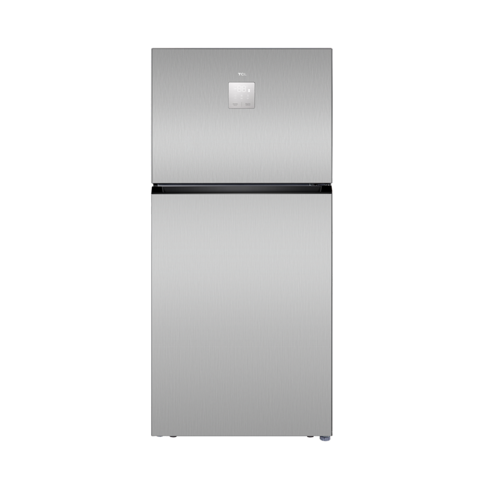 TCL Refrigerator  / 2 Doors / Inverter / 19 cu ft  /  Silver - (P700TMX)