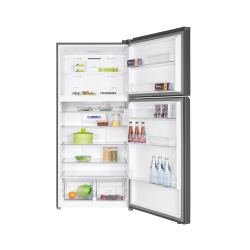 TCL Refrigerator  / 2 Doors / Inverter / 19 cu ft  /  Silver - (P700TMX)