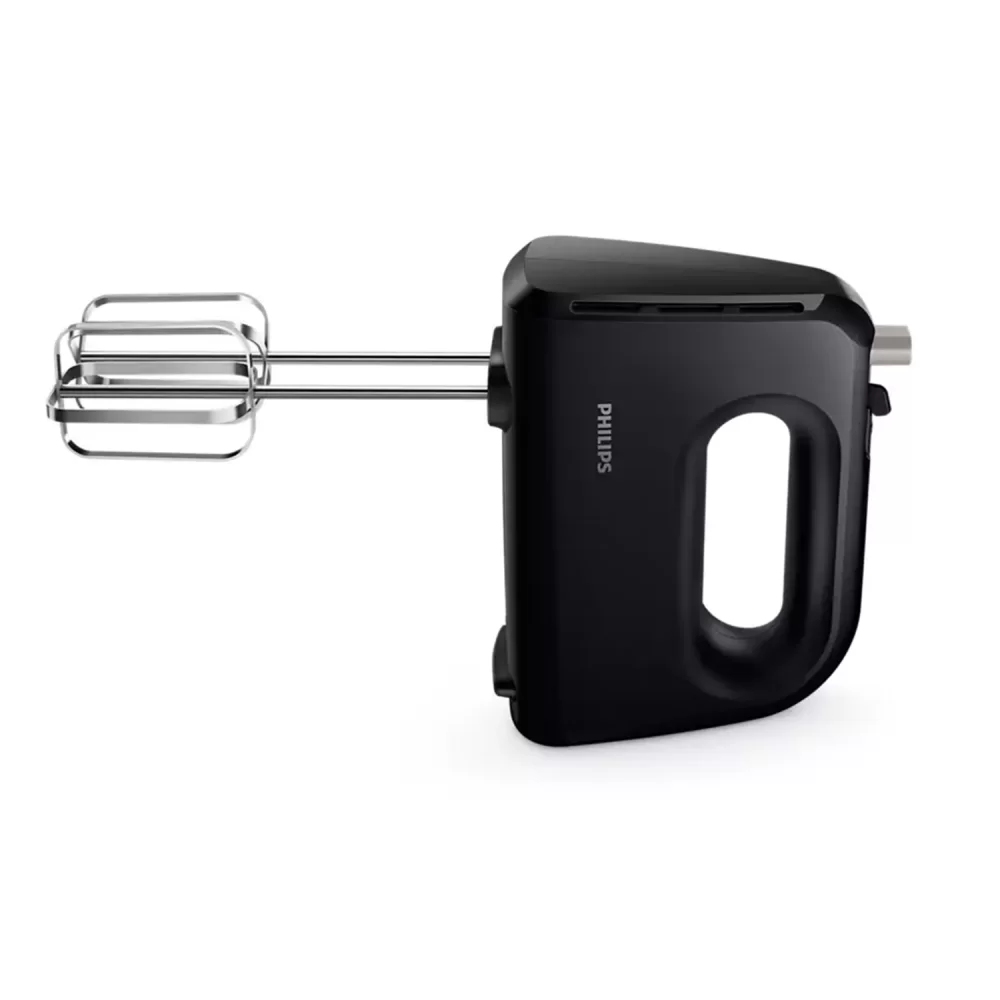 Philips Hand Mixer 5 speeds Turbo egg beater dough hooks 280W Black HR3704 11