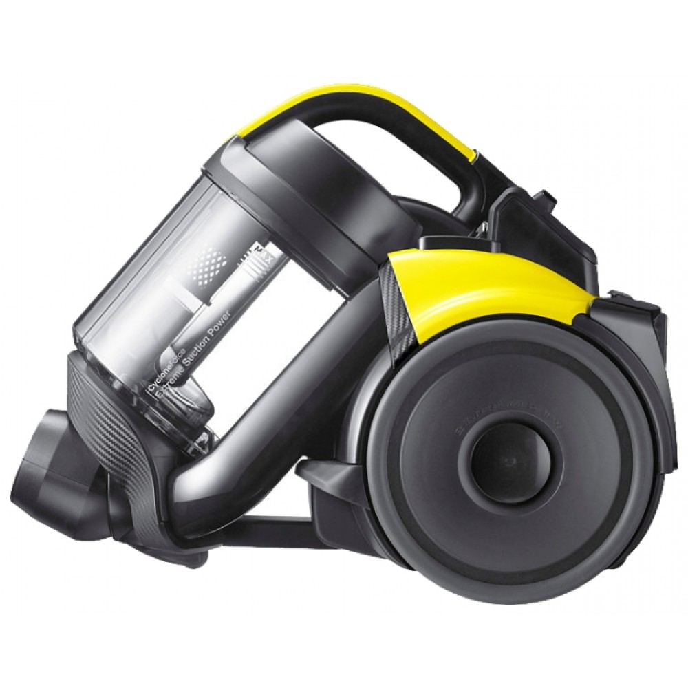 Samsung Vacuum Cleaner/Canister/2Ltr/1900W/Yellow - (SC19F50VC)
