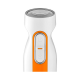 Sencor Hand Blender/2 Blades/2 Speeds/600W/White-Orange- (SHB 4211WH)