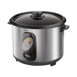 Sencor Electric Rice Cooke / 1L / 1000W /Steel - (SRM 1000SS)