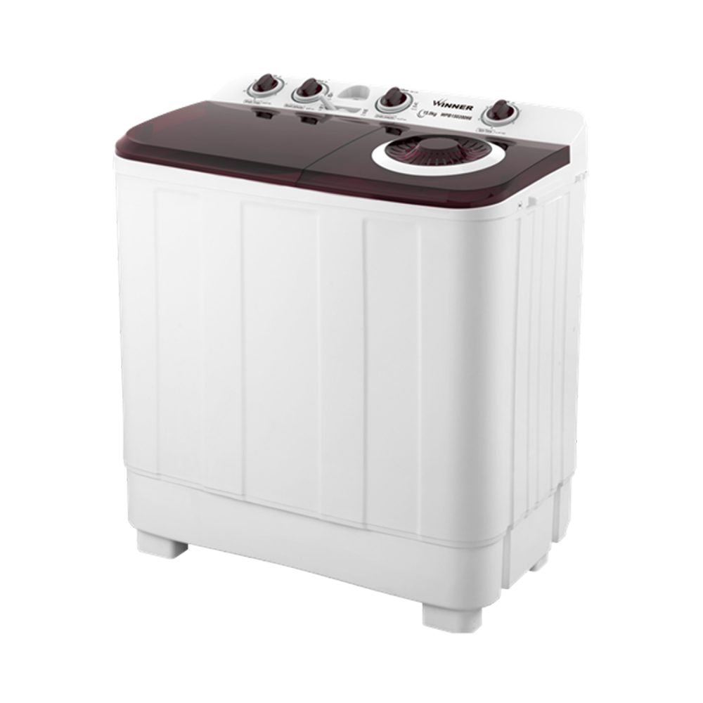 Winner Twin tub Washing Machine/15Kg/White - (WPB15020066)