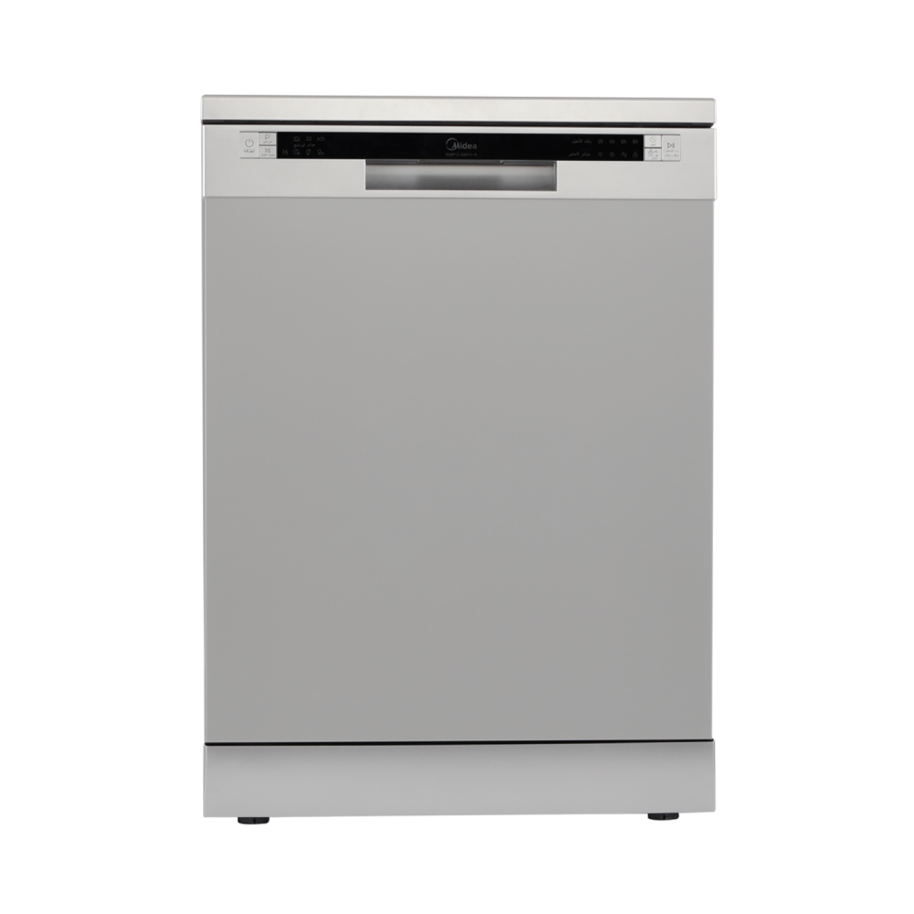 Midea Dish Washer / 12 Places / 7 Programs / Silver - (WQP12-5201-CS)