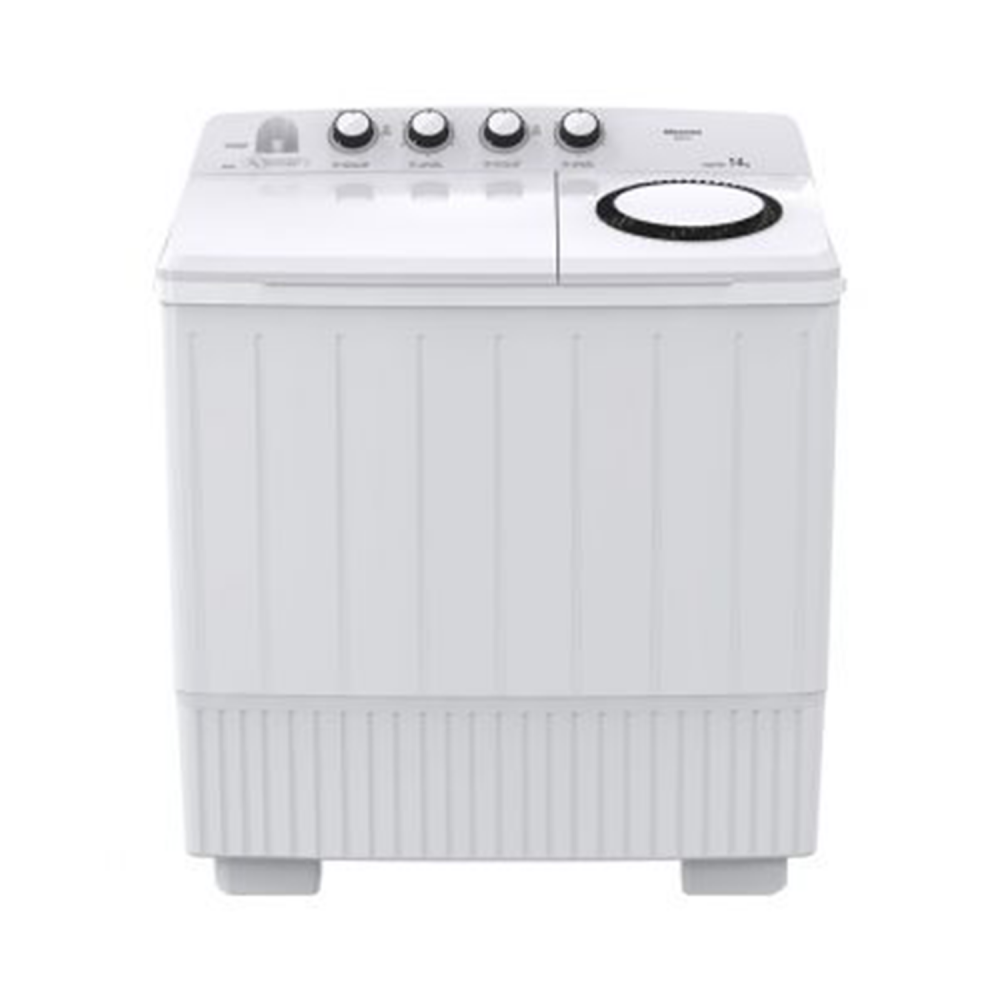 Hisense Twin tub Washing Machine/14Kg/White - (WSDE141)