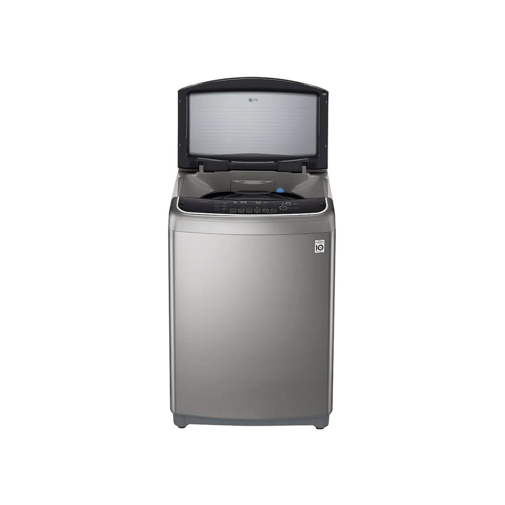 LG Top Load Washing Machine / 22KG  / Wi Fi / Steam / Drying 75% / Inverter / Turbo Wash / ThinQ / Silver- (WTV22HHM)