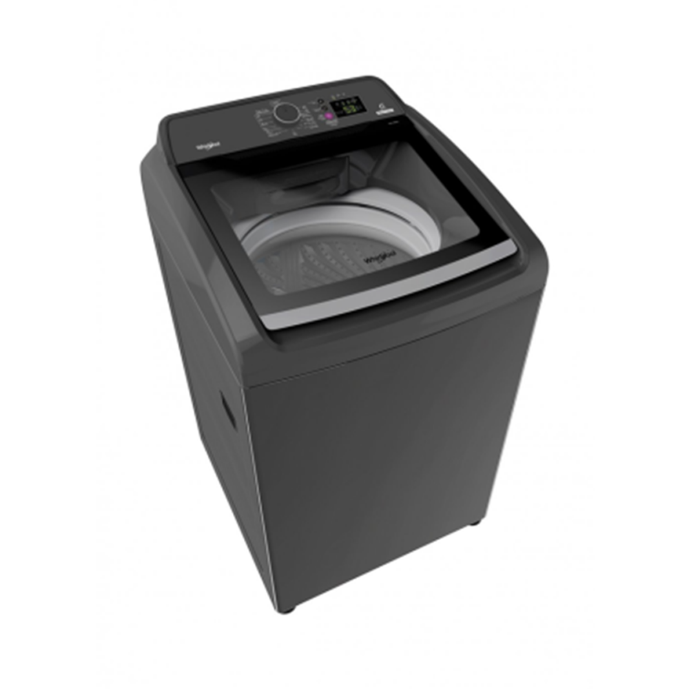 Whirlpool Auto Washing Machine / 6th Sense /Top-load / 14Kg / 14 Programs / Glass Lid / Dark Grey - (WWG14BSBWS)