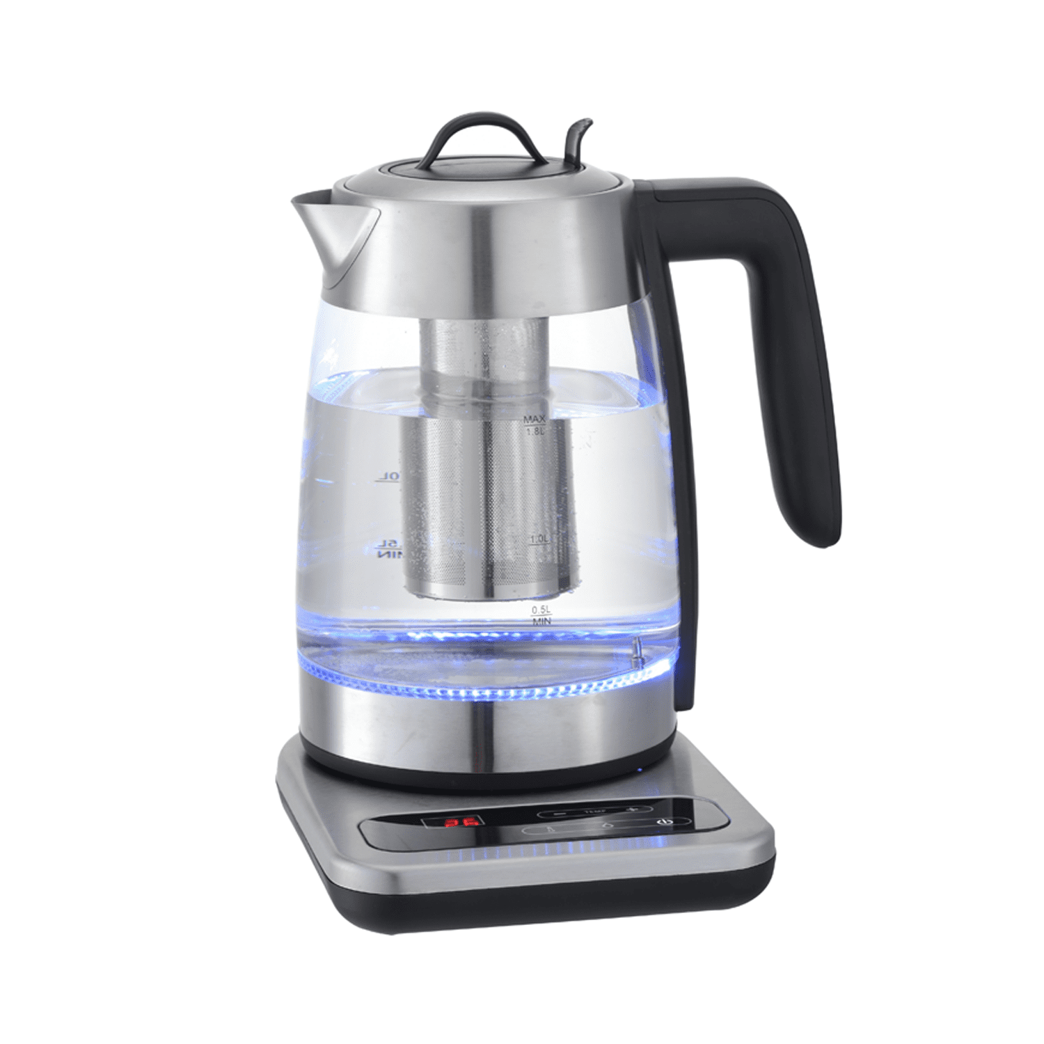 8001020270000201.png غلايه كهربائية زجاج كولين,1.8 لتر, 2200وات - (800102027) - الصورة 1