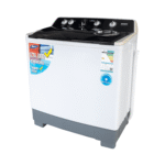 ⁦غسالة حوضين بيسك , 14كجم , ابيض - (BW1600)⁩ - الصورة ⁦2⁩