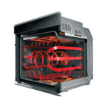 ⁦فرن كهرباء بلت ان اريستون,60سم,شواية كهرباء,مروحة,8 وظائف,برنامج بخار - (FA5S844IXA)⁩ - الصورة ⁦4⁩