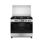 فرن غاز جيبسون,5عيون,90*60 سم,امان كامل,ستيل - (GNGJ90JGWC)