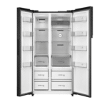 ثلاجة توشيبا دولابي , 19.40 قدم مكعب , انفرتر , 2 باب , اسود زجاجي - (GR-RS780WI-PGU(22)) - الصورة 2