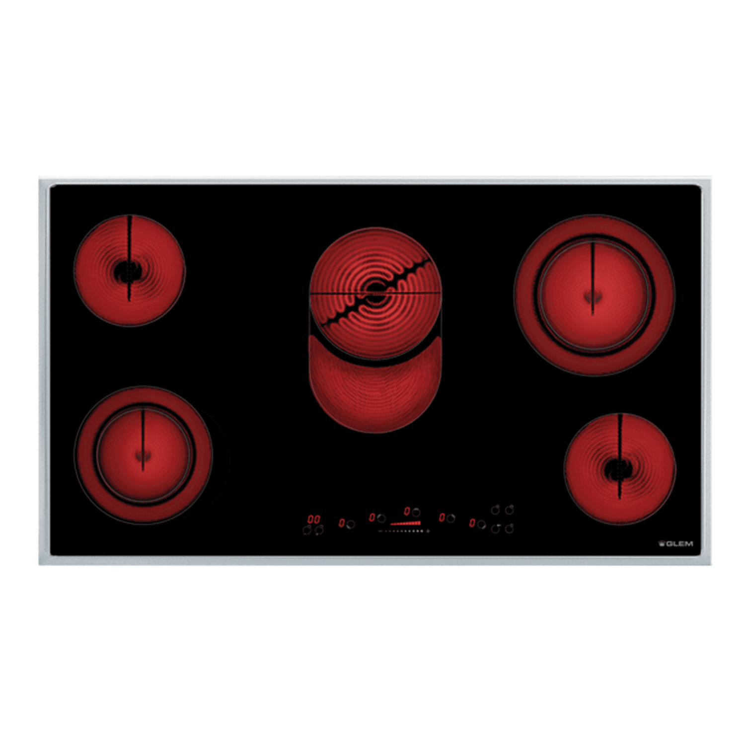 GTH96SIX00000.png موقد بلت ان كهرباء جليم جاز,90سم,سيراميك,5 عين - (GTH96SIX) - الصورة 1