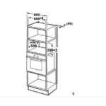 ميكروويف كلفيناتور بلت ان , شواية , 28 لتر , 1450 وات , اسود- (KMB28B) - Image 2