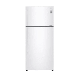 (LT19CBBWIN) - ثلاجة ال جى انفرتر , 18 قدم,مكعب , 2 باب , ابيض