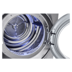 ⁦نشافة ال جي,تحميل امامي,تكثيف,7كجم,فضي - (RC7066G2F)⁩ - الصورة ⁦4⁩