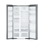 ⁦ثلاجة دولابي هيتاشى , 21 قدم مكعب, 2 باب , زجاجي , فضي- (R-S800PS0 GS)⁩ - الصورة ⁦3⁩