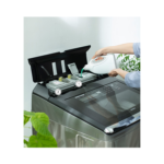 ⁦غسالة هيتاشي فول اوتوماتيك , تحميل علوي , انفرتر , 25 كجم , 16 برنامج , معايرة اوتوماتيكية , تنظيف ذاتي تلقائي , نفث مزدوج , فضي - (SF-P250ZFVAD AS)⁩ - الصورة ⁦4⁩