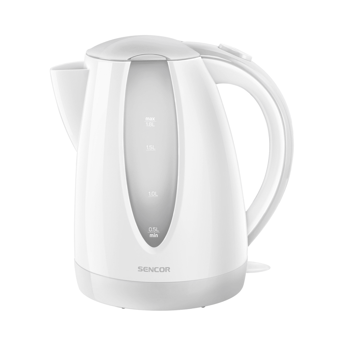 غلايه كهربائية سينكور ,1.8 لتر, بلاستيك,ابيض, 2000 وات - (SWK 1810WH) - Image 1