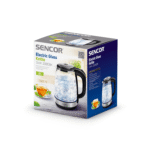 غلايه كهربائية زجاج سينكور , 2 لتر , 2200وات - (SWK 2080BK) - Image 8