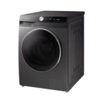 ⁦غسالة سامسونج اوتوماتيك , تحميل أمامي , واي فاي , انفرتر , بخار, غسيل 12 كيلو - مجفف 8 كيلو , إينوكس - (WD12TP34DSX,YL)⁩ - الصورة ⁦2⁩