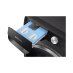 ⁦غسالة سامسونج اوتوماتيك , تحميل أمامي , واي فاي , انفرتر , بخار, غسيل 12 كيلو - مجفف 8 كيلو , إينوكس - (WD12TP34DSX,YL)⁩ - الصورة ⁦8⁩