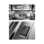 ⁦غسالة أطباق ويرلبول , 14 مكان , 2 رف , 8 برامج , فضي - (WFC3C26X)⁩ - الصورة ⁦6⁩