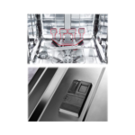 ⁦غسالة أطباق ويرلبول , 14 مكان 2 رف , 10 برامج , ستيل - (WFO3T123PLX)⁩ - الصورة ⁦3⁩