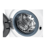 ⁦غسالة إل جي فول اوتوماتيك , تحميل أمامي , بخار, ماتور عاكس , واي فاي , غسيل تربو , 12 كجم - مجفف 8 كجم , ابيض - (WSV1208WHT)⁩ - الصورة ⁦4⁩