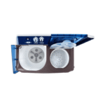 ⁦غسالة حوضين ال جي,غسيل 12كجم,ابيض - (WTT1210TW)⁩ - الصورة ⁦3⁩