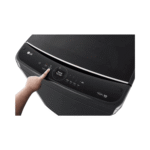 ⁦غسالة فول اوتومايك ال جي, 24 كجم , تحميل علوي , واي فاي , تنشيف 75% , 6 حركات غسيل , انفرتر , غسيل تربو , اسودThinQ - (WTV24HHP)⁩ - الصورة ⁦4⁩