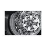 ⁦غسالة فول اوتومايك ال جي, 24 كجم , تحميل علوي , واي فاي , تنشيف 75% , 6 حركات غسيل , انفرتر , غسيل تربو , اسودThinQ - (WTV24HHP)⁩ - الصورة ⁦7⁩