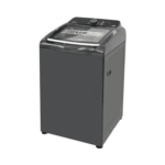 ⁦غسالة ويرلبول أوتوماتيكية , الحاسة السادسه , تعبئة علوية , 14 كجم , 14 برنامج , غطاء زجاجي , رمادي داكن- (WWG14ABBWS)⁩ - الصورة ⁦2⁩